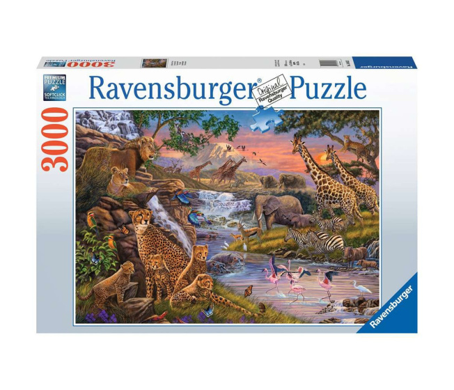 Puzzle 3000 - Safari zvířata