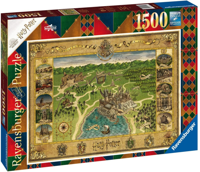 Puzzle 1500 – Mapa Rokfort