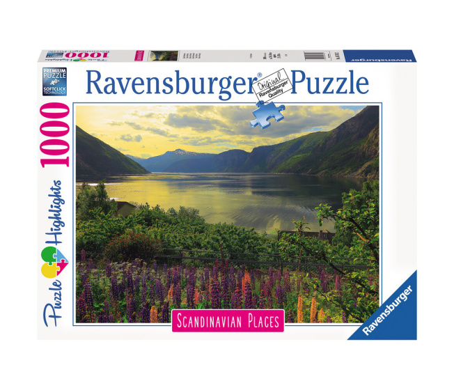 Puzzle 1000 – Fjord v Norsku