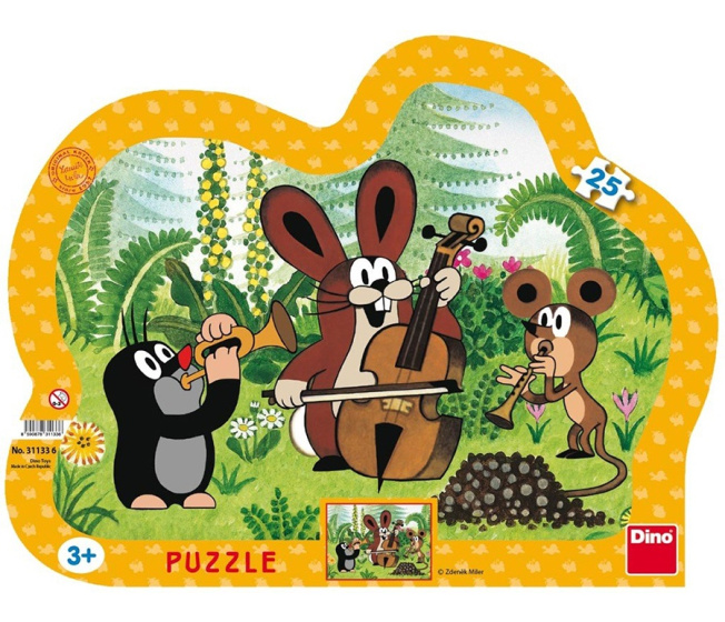 Puzzle 25 - Krtek muzikant