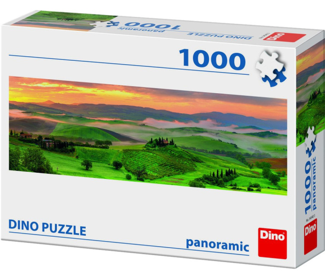 Puzzle 1000 – Panorama Toskánsko