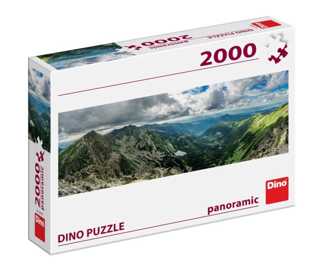 Puzzle 2000 - Panorama Roháče, Západní Tatry