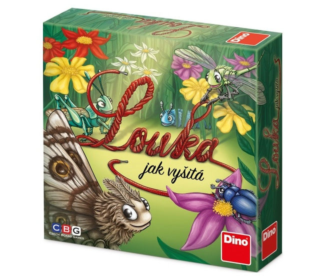 Louka jak vyšítá