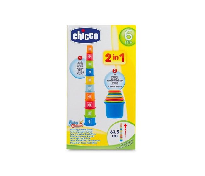 Chicco – Stohovací kelímky