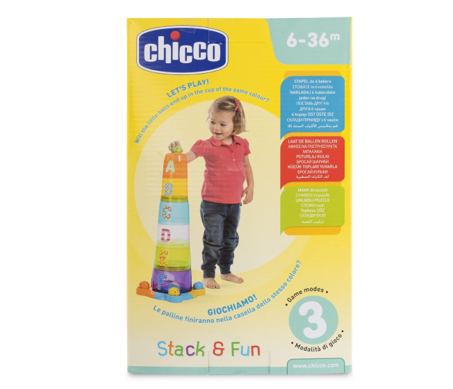 Chicco - Skládací věže 3v1