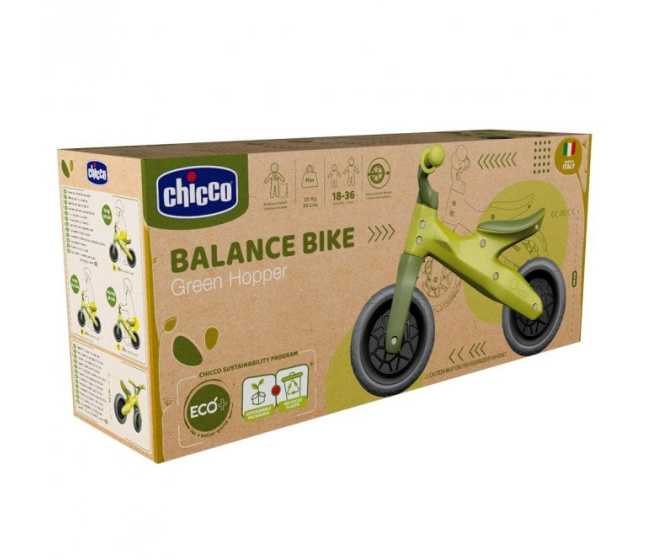 Chicco - Balanční kolo zelený