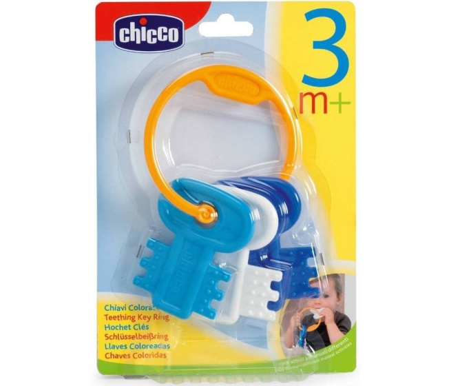 Chicco – Hryzadlo modré kľíče