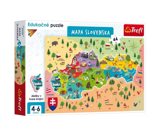 Puzzle 44 – Mapa Slovenska