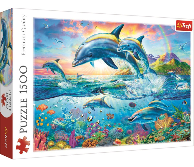 Puzzle 1500 – Delfíni