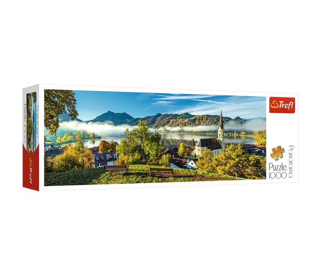 Puzzle 1000 – Panorama nad jezerem