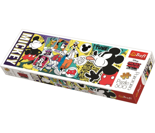 Puzzle 500 – Panorama Mickey Mouse