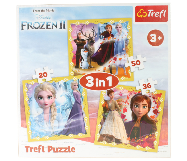 Puzzle 3 v 1 - Frozen 2