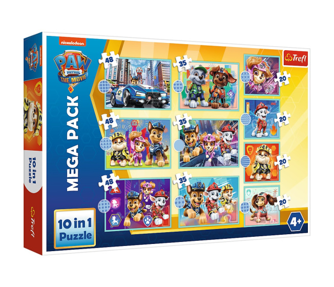 Puzzle 10 v 1 – Paw Patrol