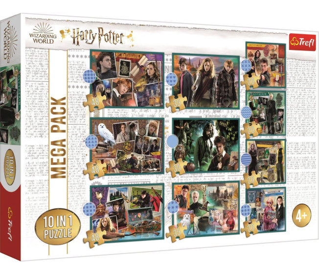 Mega puzzle 10 v 1 Harry Potter