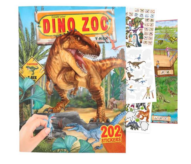 Dino World – Samolepkový sešit