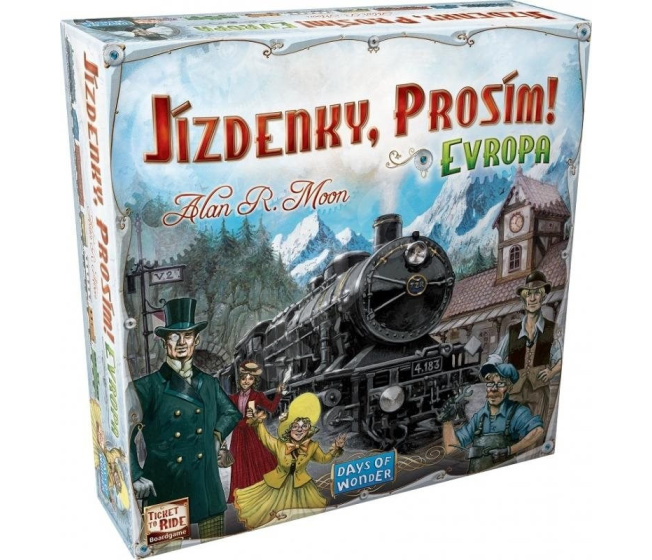 Hra – Jízdenky, prosím! Európa