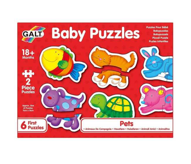 Puzzle v boxu – Domácí zvířátka