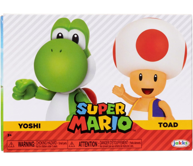 Super Mario – Figurky Yoshi a Toad