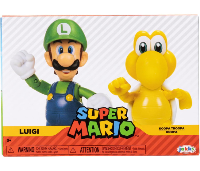 Super Mario – Figurky Luigi a Koopa Troopa