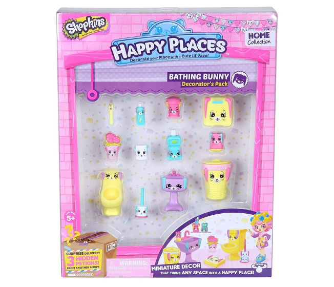 Shopkins – Souprava doplňků do koupelny