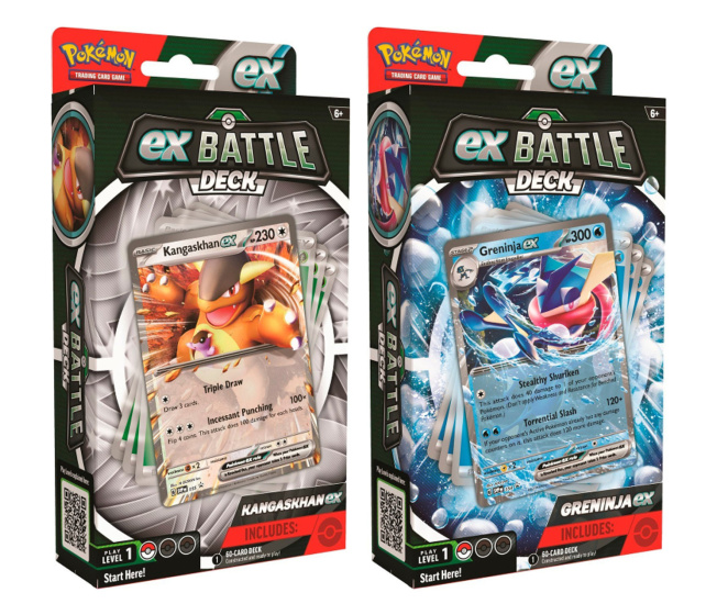 Pokémon Tcg: Ex Battle Deck – Kangaskhan Ex & Greninja Ex