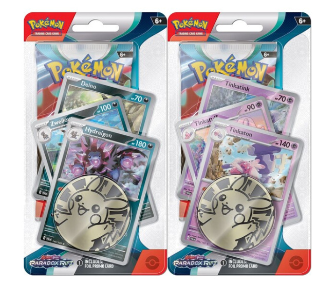 Pokémon Tcg: Sv04 Paradox Rift - Premium Checklane Blister