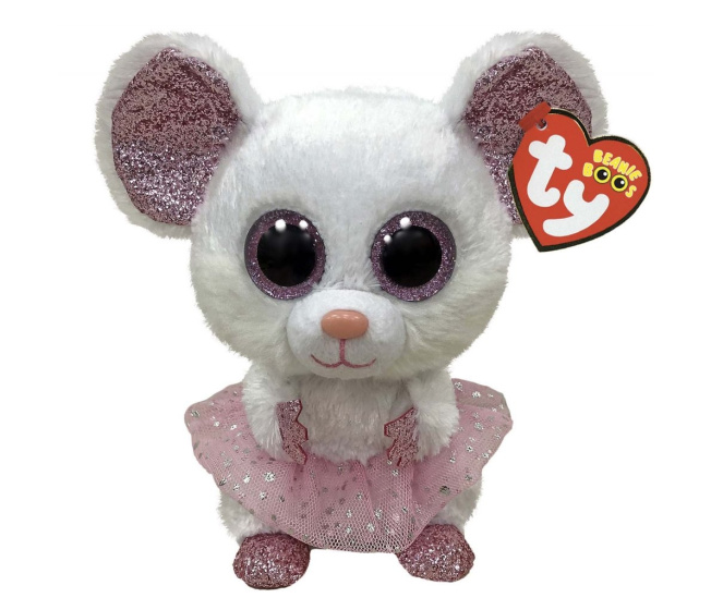 TY Beanie Boos – Plyšová myška 15 cm