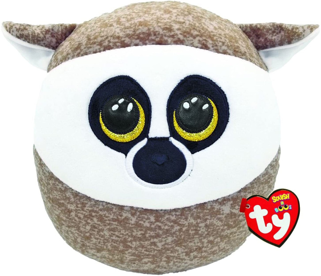 TY Squish a Boos - Plyšový lemur 22 cm