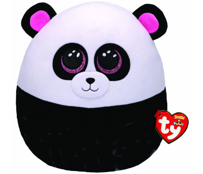 TY Squish a Boos – Plyšová panda 22 cm