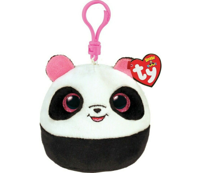 Ty Squishy Beanies – Přívěsek Panda 8 cm