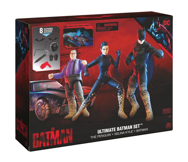 Batman – Batmobil s figurkami