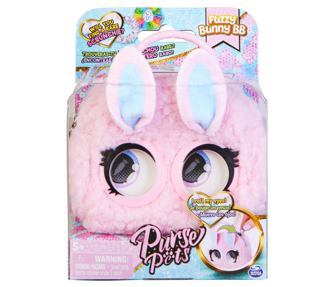 Purse Pets – Peněženka Fuzzy Bunny BB