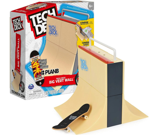 Tech Deck – Rampa Big Vert Wall I:Plamb