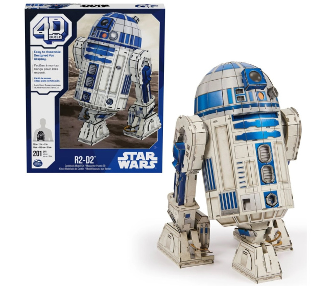 Stavebnice 4D Star Wars - Robot R2-D2