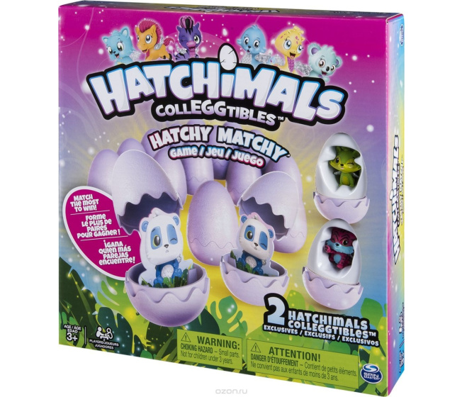 Hatchimals - 3D Pexeso s figurkou