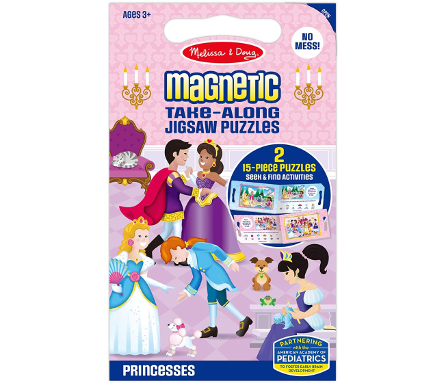 Magnetické Puzzle - Princezny