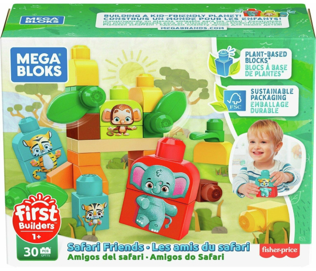 Mega Bloks – Přátelé ze safari