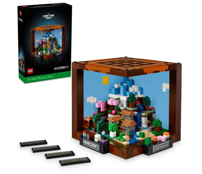 21265 Lego Minecraft – Pracovní stůl