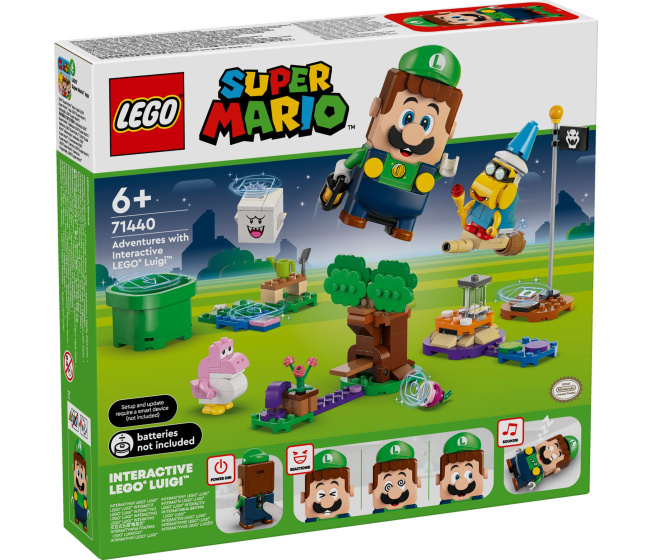 71440 Lego Super Mario – Dobrodružstvá s interaktívnym Lego® Luigi™