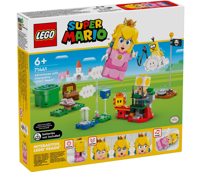 71441 Lego Super Mario – Interaktivní LEGO® Peach™ a dobrodružství