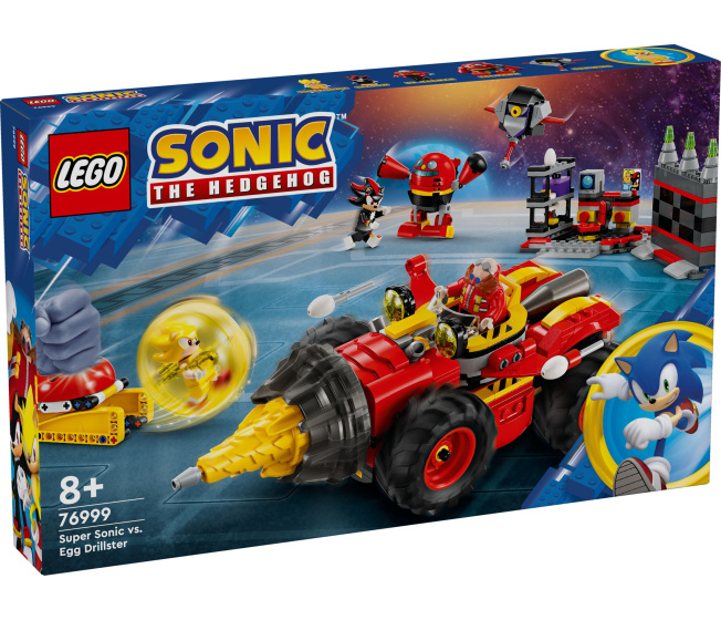 76999 Lego Sonic The Hedgehog – Super Sonic vs. Egg Drillster