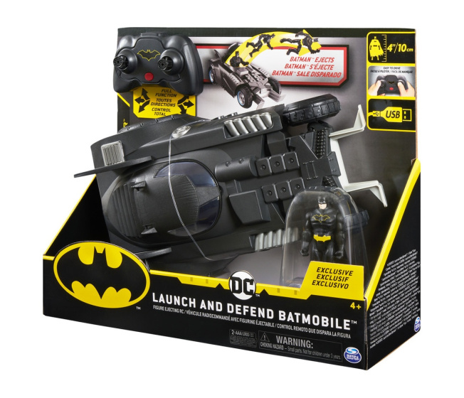 RC Batmobil s figurkou