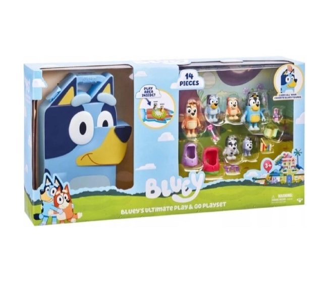 Bluey – Kufřík s figurkami