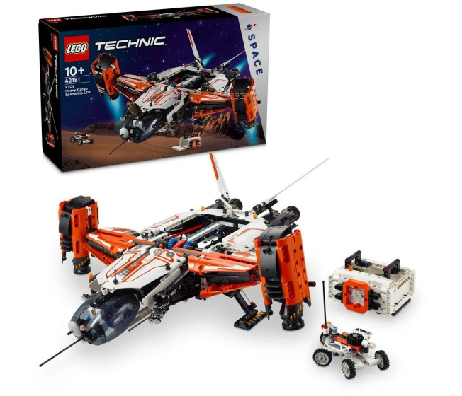 42181 Lego Technic – VTOL Vesmírná Loď na přepravu těžkého nákladu LT81