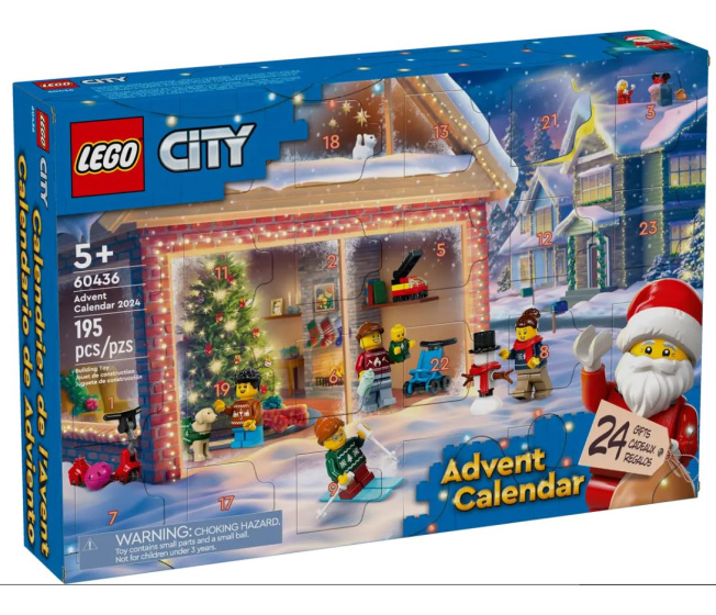 60436 Lego City – Adventní kalendář