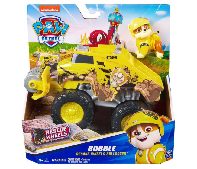 Paw Patrol – Rubble s vozidlem